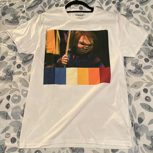 Child’s Play Other - NWT OFFICIALLY LICENSED Chucky VHS Retro Child’s Play Graphic Tee T-Shirt Top